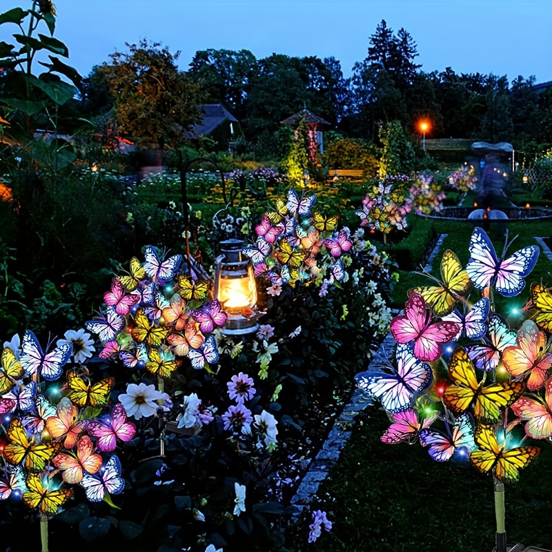Outdoor Lighting Under Pergola - Luci da giardino a farfalla a