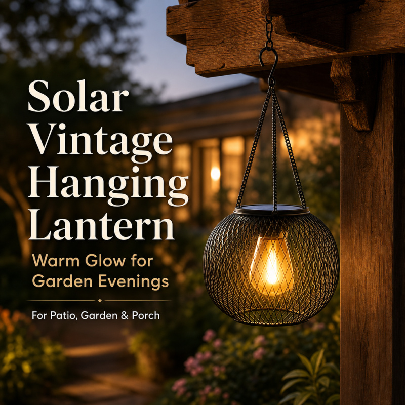 Outdoor Lighting Under Pergola - Lampada da Terra a LED Solare
