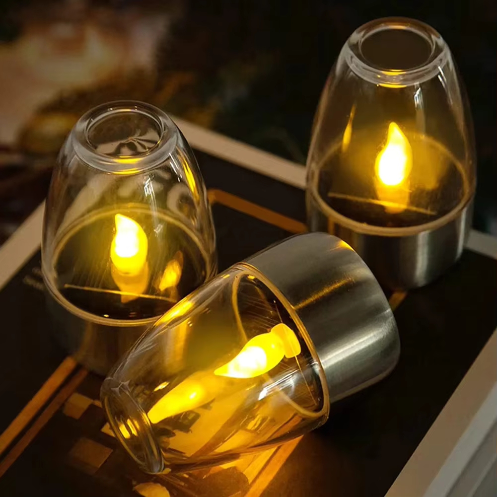 Outdoor Lighting Under Pergola - Luci a candela solari a LED