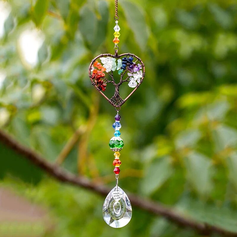 Outdoor Lighting Tree - Ciondolo in vetro di cristallo con