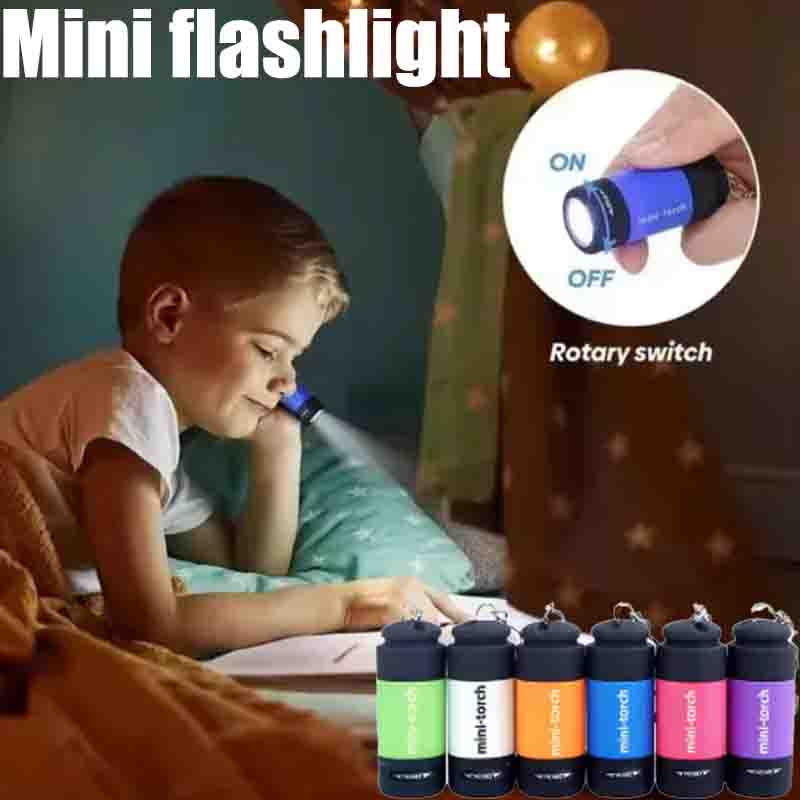 Outdoor Lighting Setup - Mini Torcia da Campeggio Ricaricabile USB,
