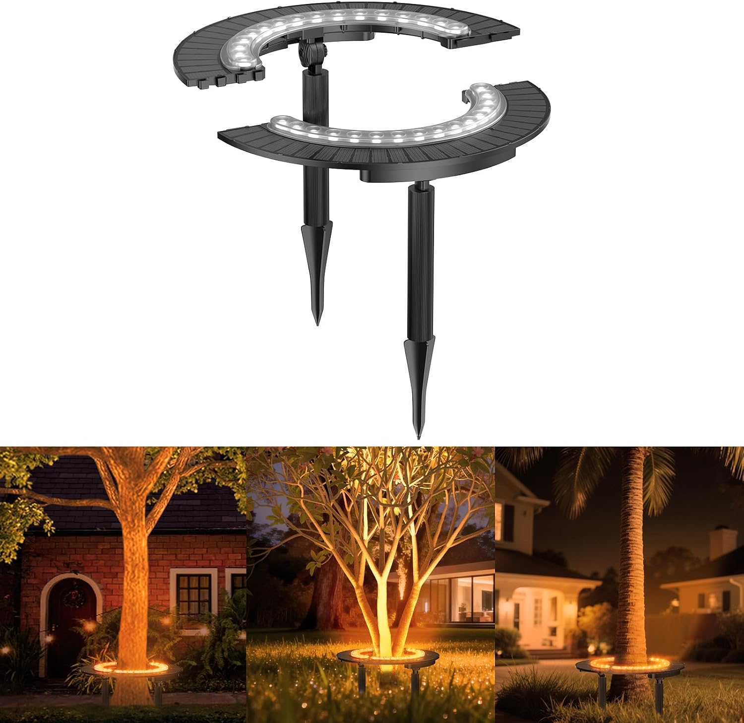 Outdoor Lighting Tree - Luce Solare a Forma di Palma,