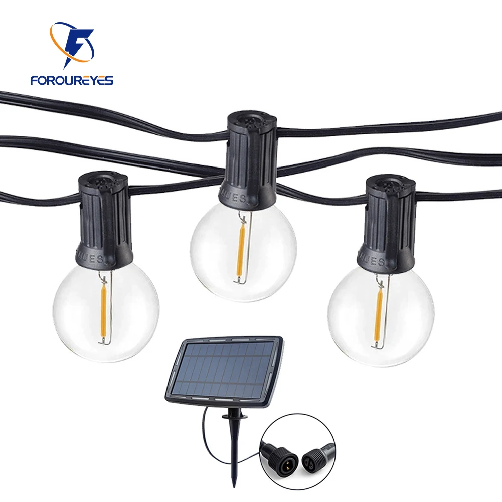 Outdoor Lighting Under Pergola - 100/50/25ft solare Led stringa di luci