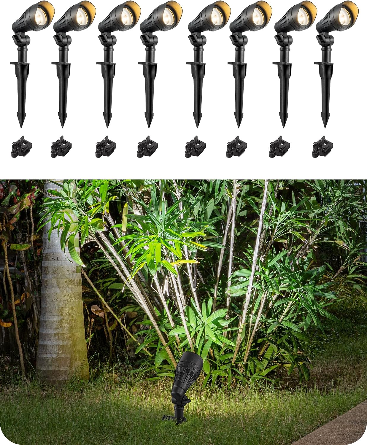 Outdoor Lighting Tree - Faretto a Bassa Tensione con Alloggiamento