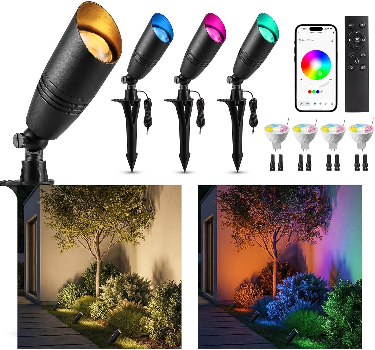 Outdoor Lighting Tree - Faretti da Esterno a Bassa Tensione