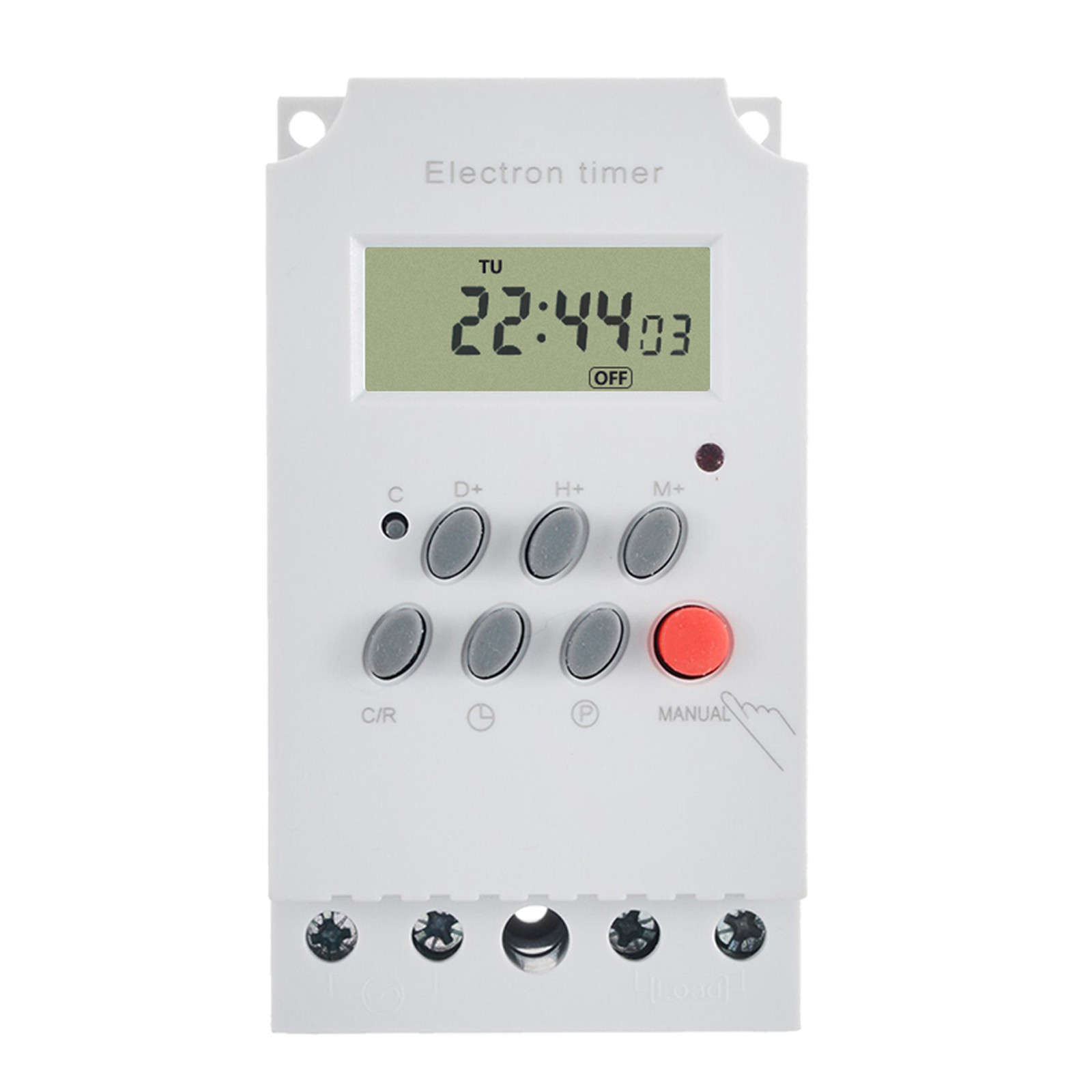 Outdoor Lighting Timer Switch - Controller elettronico su guida Din con