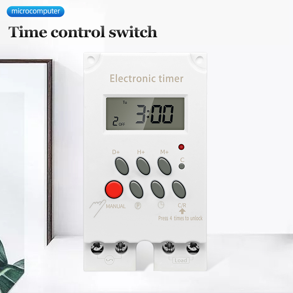 Outdoor Lighting Timer Switch - Zoccolo astuto programmabile della spina del