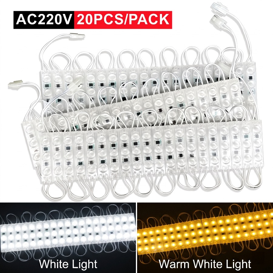Outdoor Lighting Led Strip - Modulo LED 220V ad Alta Luminosità,