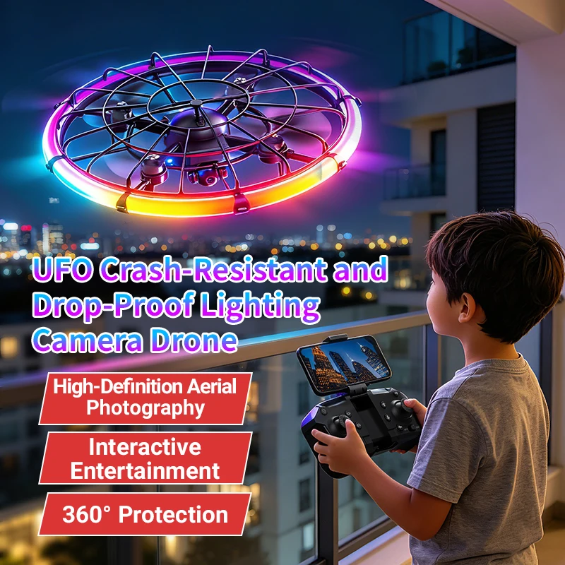Outdoor Lighting For Photography - Drone RC JJRC H145 UFO con