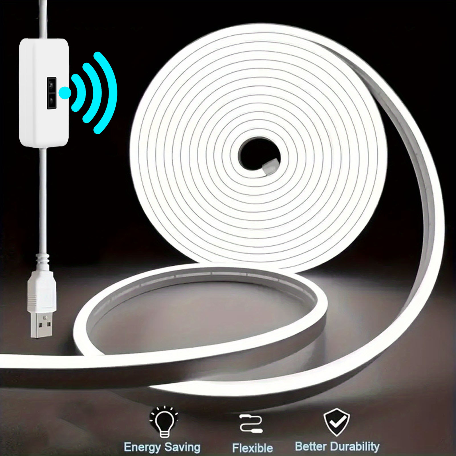 Outdoor Lighting Timer Switch - Sensore di movimento Neon LED Striscia