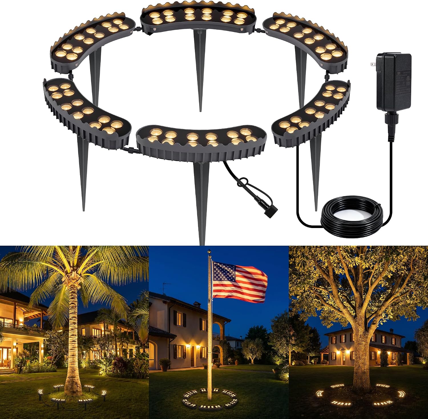 Outdoor Lighting Tree - Luci ad Anello per Alberi da