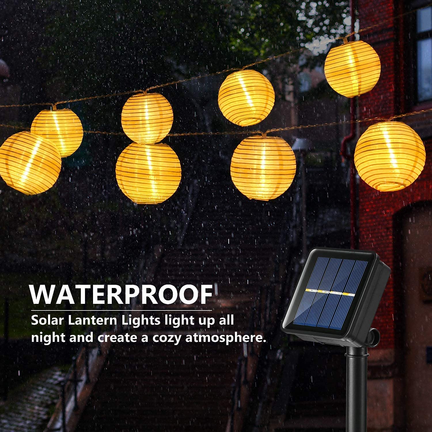 Lanterna impermeabile Stringa  - Outdoor Lighting Under Pergola recensione e prezzo