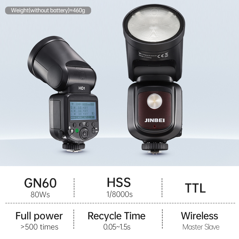 JINBEI HD-1 Flash per Fotocame - Outdoor Lighting For Photography recensione e prezzo