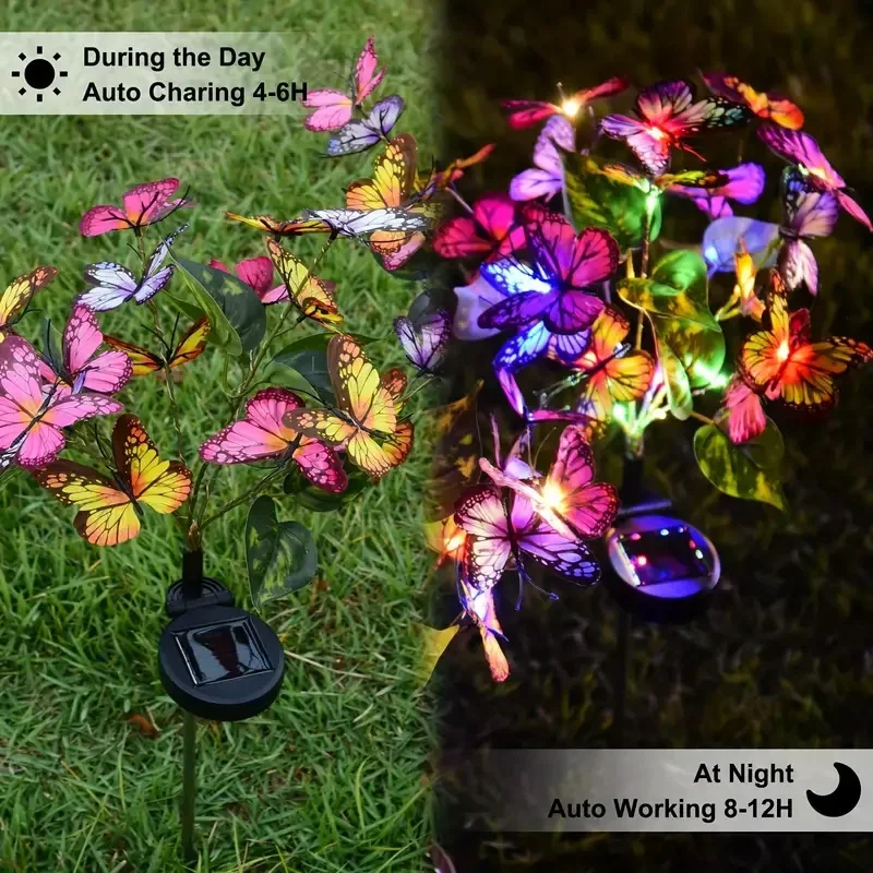 Luci da giardino a farfalla a  - Outdoor Lighting Under Pergola recensione e prezzo