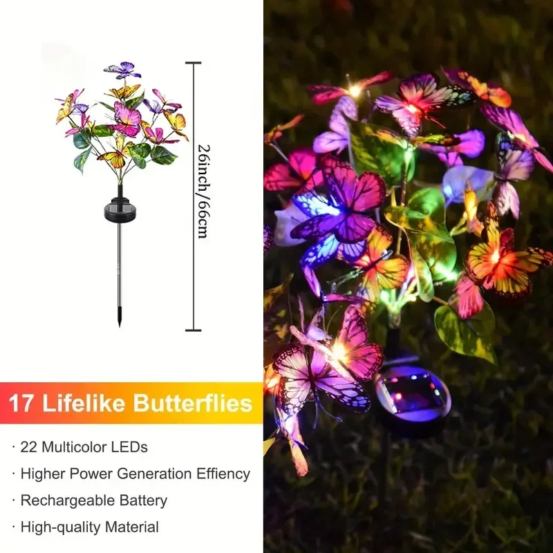 Luci da giardino a farfalla a  - Outdoor Lighting Under Pergola recensione e prezzo