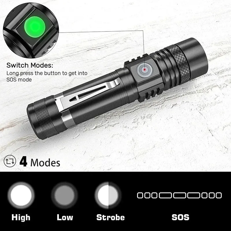 Torcia portatile ricaricabile  - Zinc Outdoor Lighting recensione e prezzo