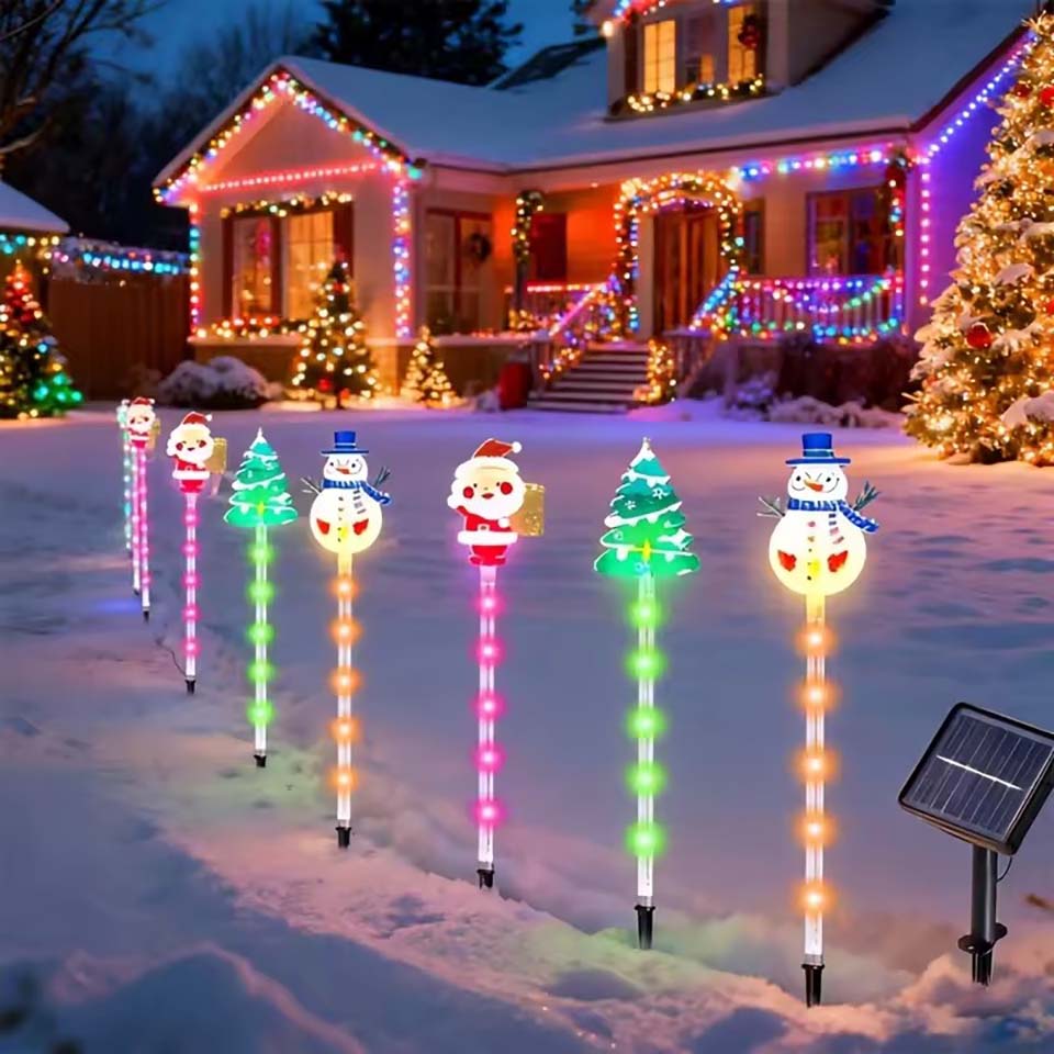 1 Set di Luci Solari per Giard - Outdoor Lighting Tree recensione e prezzo