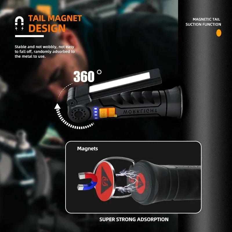 Torcia da lavoro ricaricabile  - Outdoor Lighting Setup recensione e prezzo