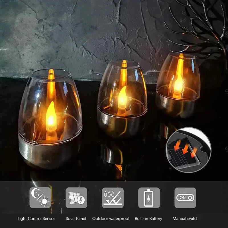 Luci a candela solari a LED in - Outdoor Lighting Under Pergola recensione e prezzo
