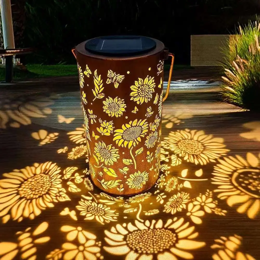 Luce Solare a Forma di Girasol - Outdoor Lighting Lanterns recensione e prezzo