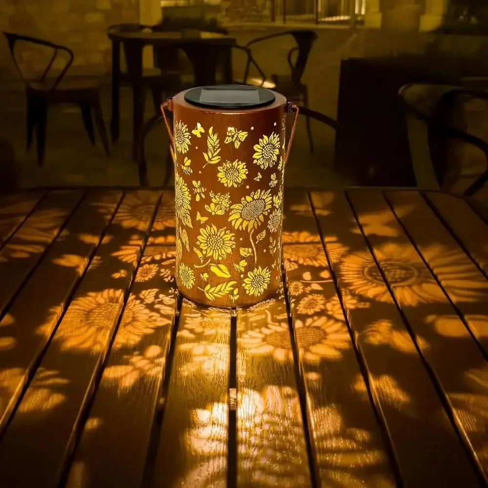 Luce Solare a Forma di Girasol - Outdoor Lighting Lanterns recensione e prezzo