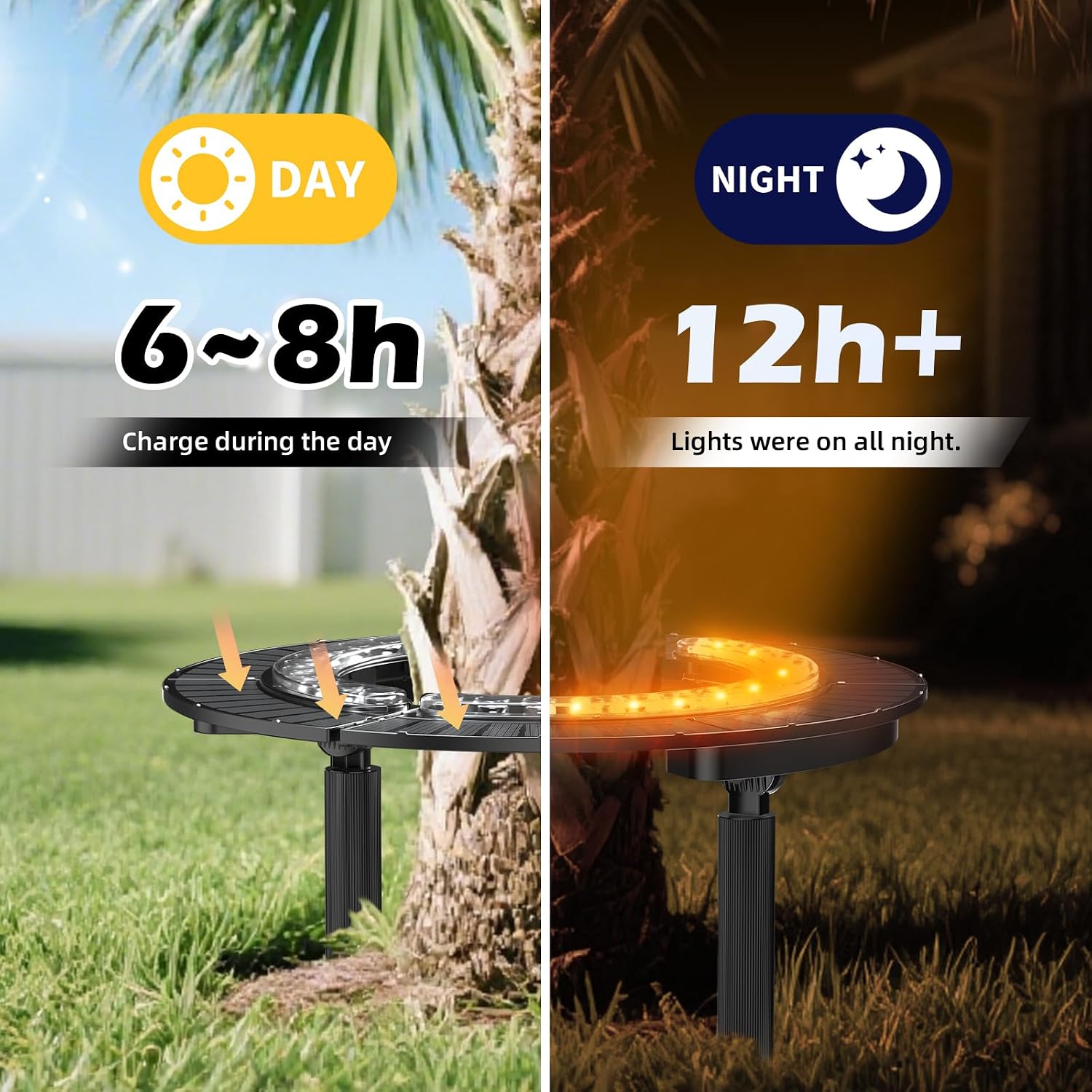 Luce Solare a Forma di Palma,  - Outdoor Lighting Tree recensione e prezzo