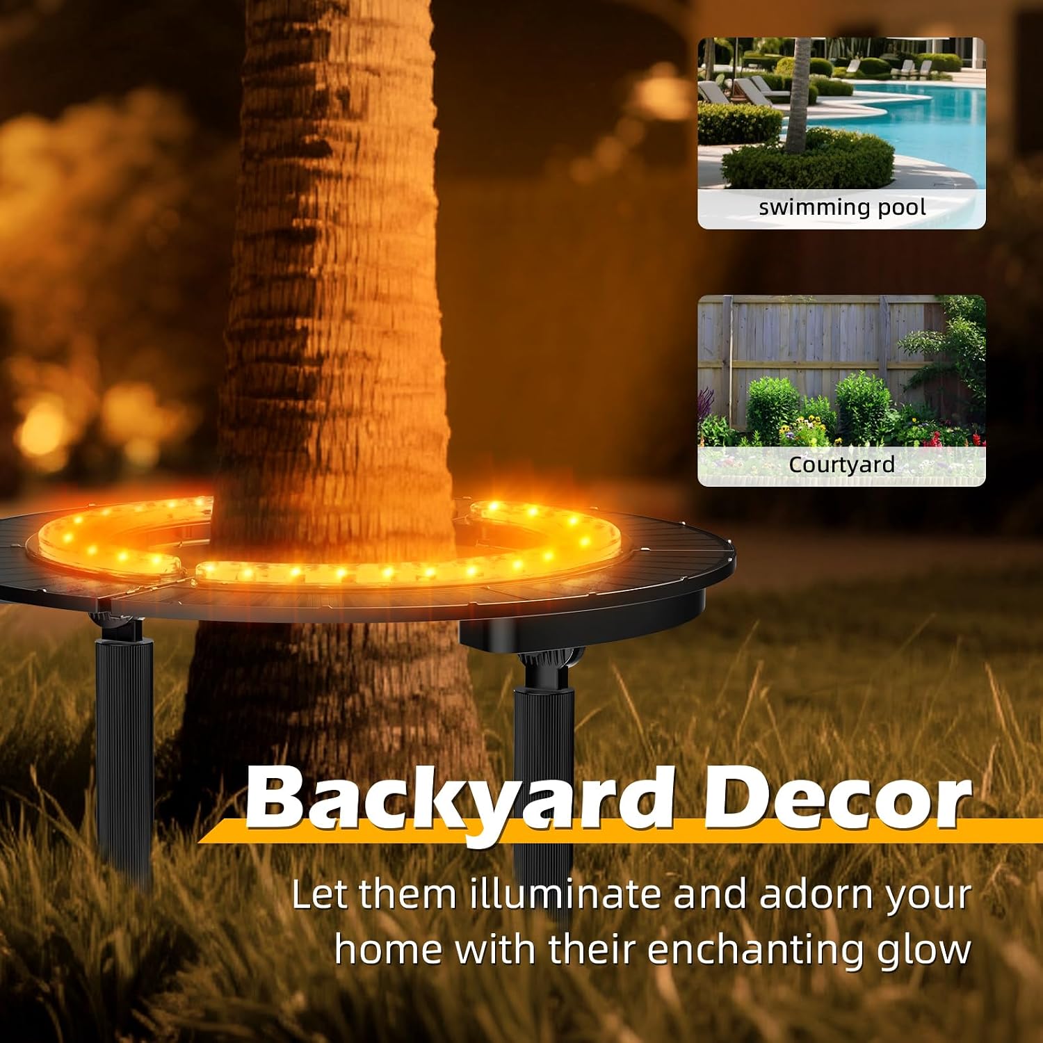 Luce Solare a Forma di Palma,  - Outdoor Lighting Tree recensione e prezzo