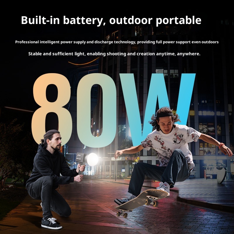 ZGRL80 80W COB LED Video Light - Outdoor Lighting For Photography recensione e prezzo