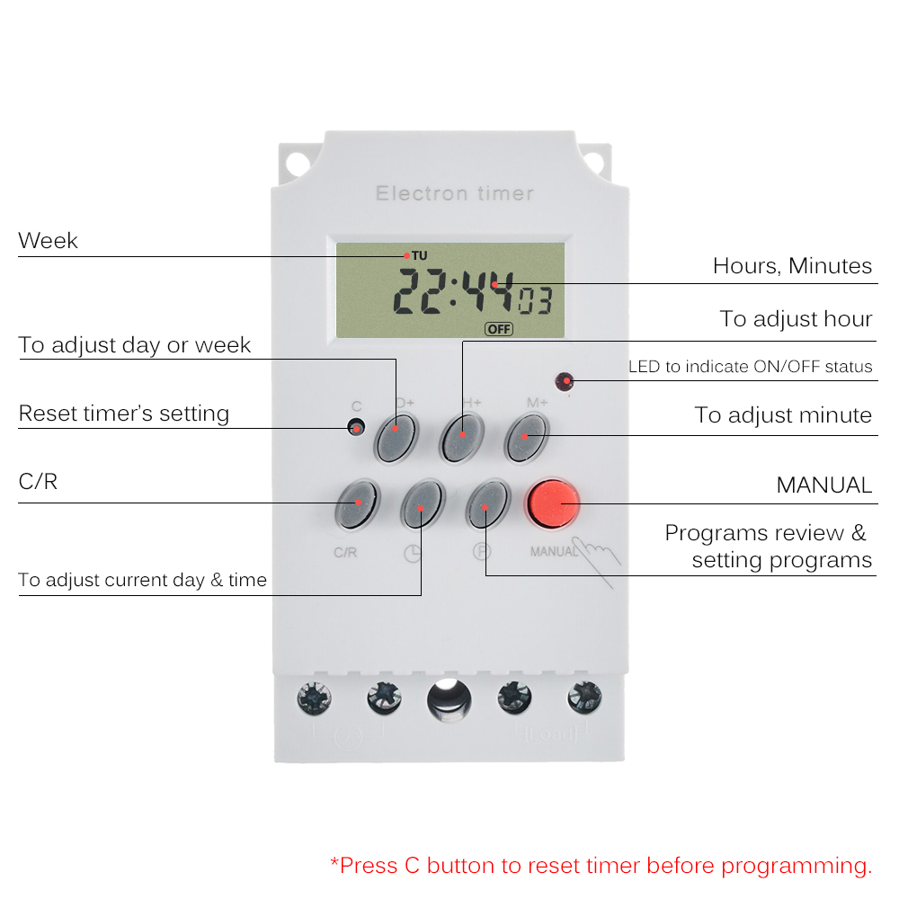 Controller elettronico su guid - Outdoor Lighting Timer Switch recensione e prezzo