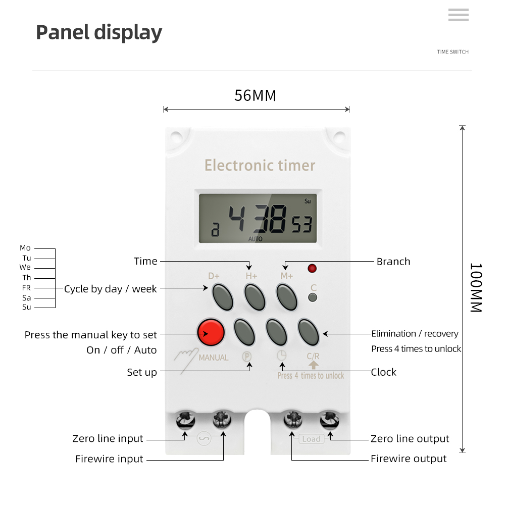 Zoccolo astuto programmabile d - Outdoor Lighting Timer Switch recensione e prezzo