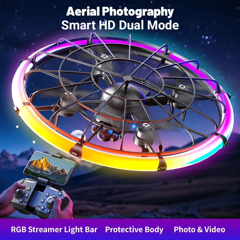 Drone RC JJRC H145 UFO con Dop - Outdoor Lighting For Photography recensione e prezzo