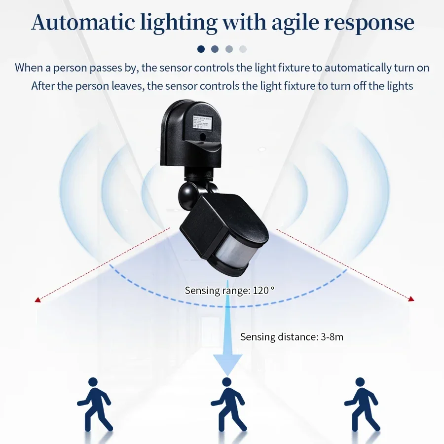 Sensore di movimento PIR 220V  - Outdoor Lighting Timer Switch recensione e prezzo