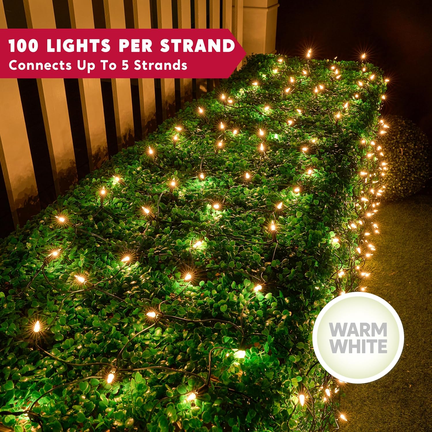 Luci a Rete Natalizie 100 Luci - Outdoor Lighting Tree recensione e prezzo