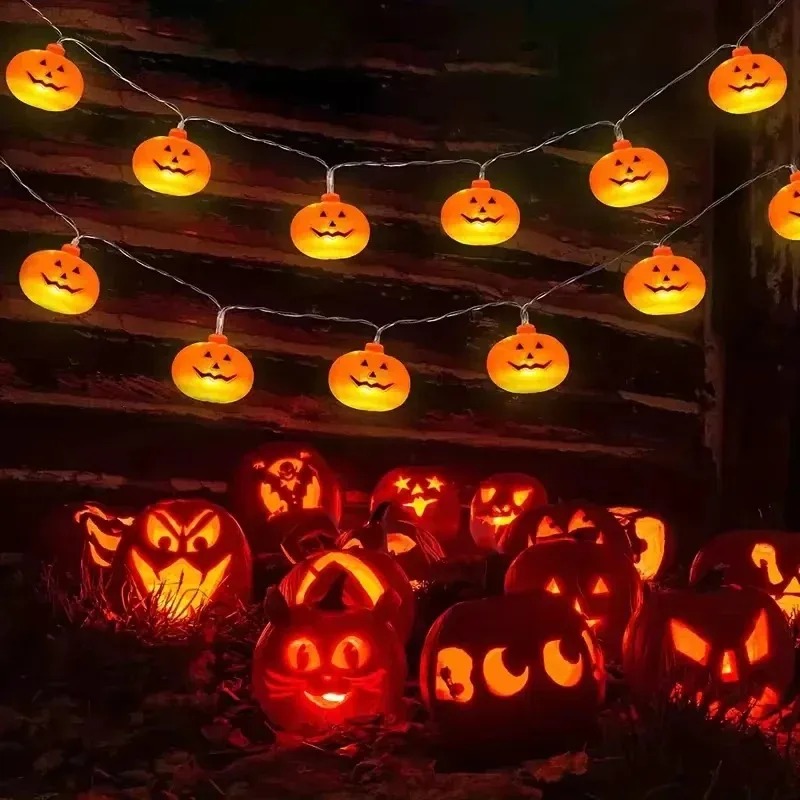 Luci a stringa di Halloween a  - Outdoor Lighting Lanterns recensione e prezzo