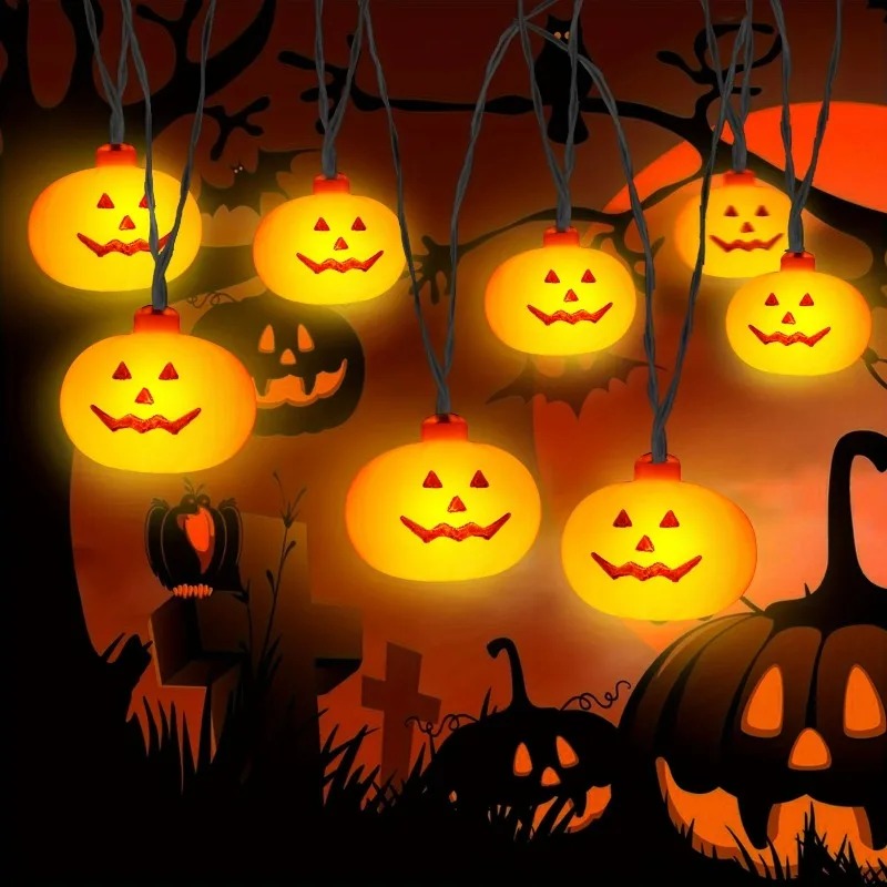 Luci a stringa di Halloween a  - Outdoor Lighting Lanterns recensione e prezzo