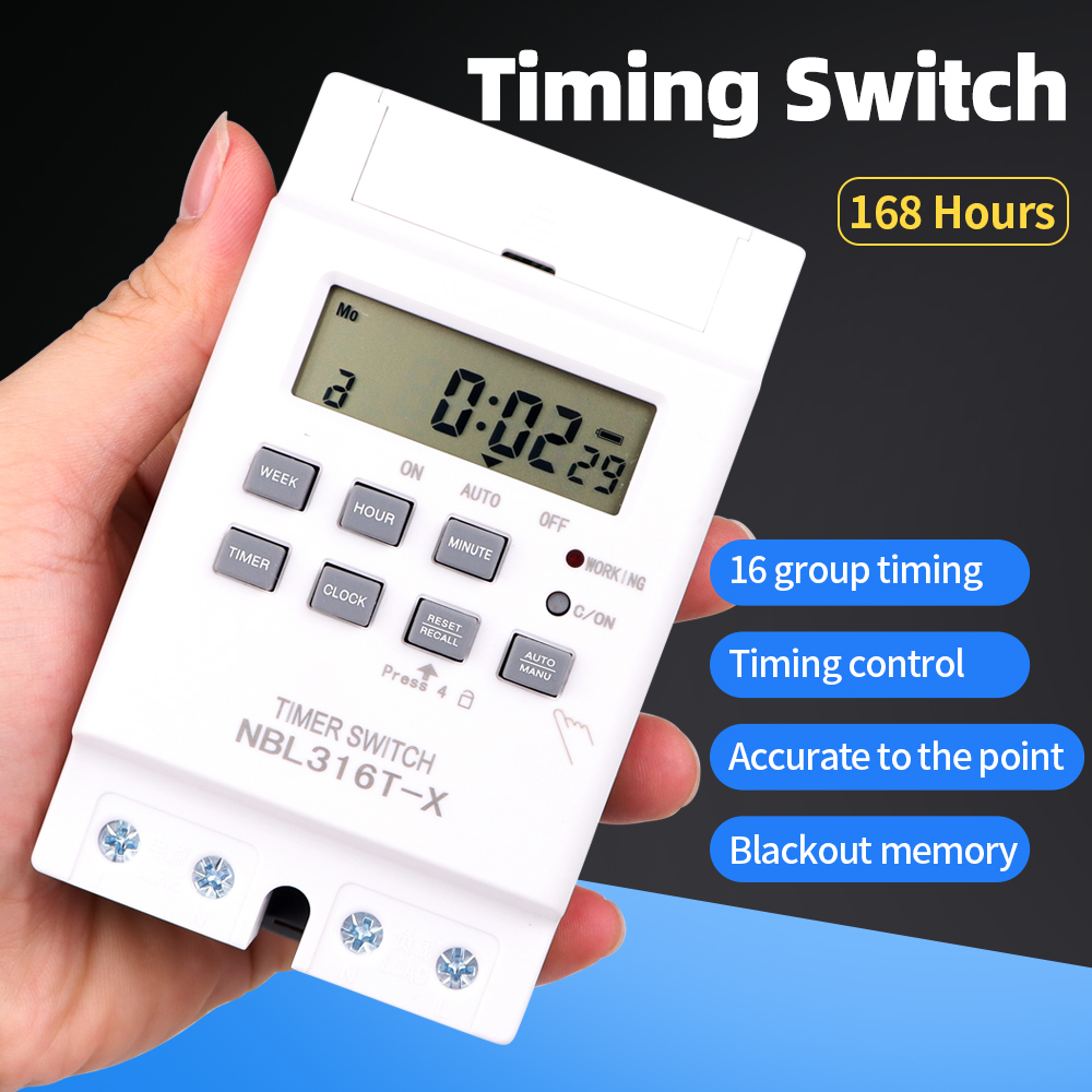 Interruttore orario digitale 7 - Outdoor Lighting Timer Switch recensione e prezzo